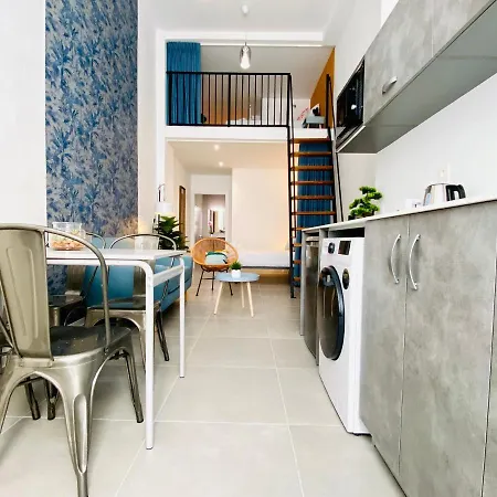 公寓 Modern Designed Loft In Russafa